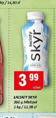 Jogurt pitny Skyr Łaciate naturalny promocja w Chorten