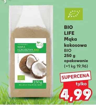 Mąka kokosowa BIO Bio Life promocja w Kaufland