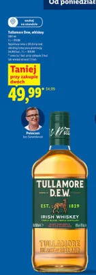 Whiskey Tullamore D.E.W. promocja w Lidl