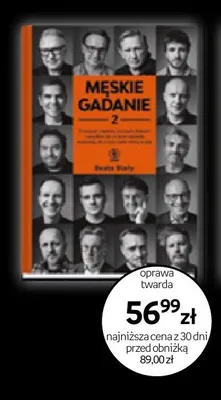 Książka Męskie gadanie 2 Beata Biały oprawa twarda promocja w Empik