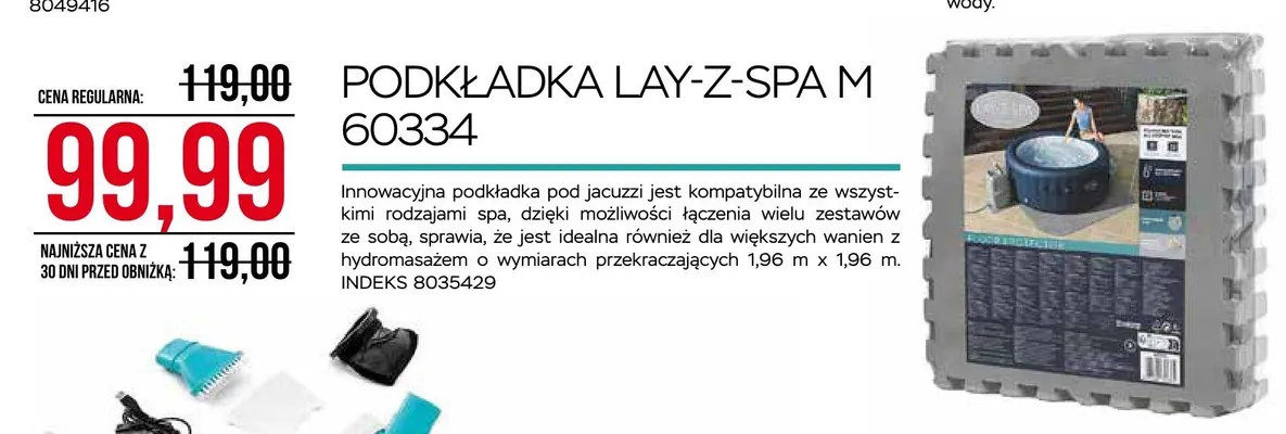 Podkładka Lay-Z-Spa M 60334 promocja w Abra Meble