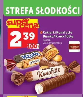 Cukierki Konafetto Bianko Roshen promocja w TOPAZ