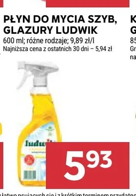 Płyn do mycia glazury Ludwik promocja w Stokrotka
