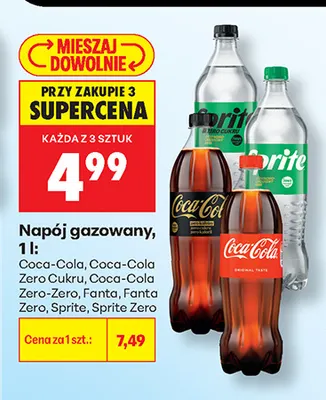 Napój gazowany Fanta promocja w Biedronka
