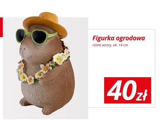 Figurka ogrodowa różne wzory promocja w KiK