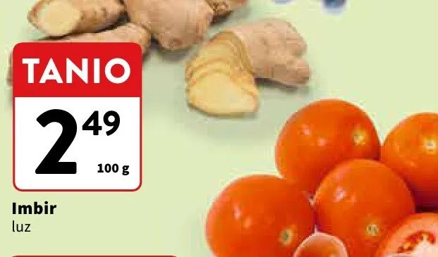 Imbir luz promocja w Intermarche