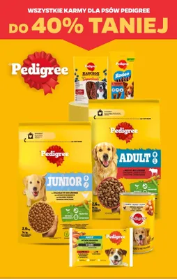 Karmy dla psów Pedigree promocja w Netto