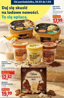 Mix lodów na patyku promocja w Lidl