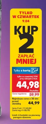 Wódka promocja w Kaufland