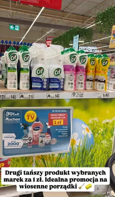 Środki do czyszczenia  promocja w Auchan
