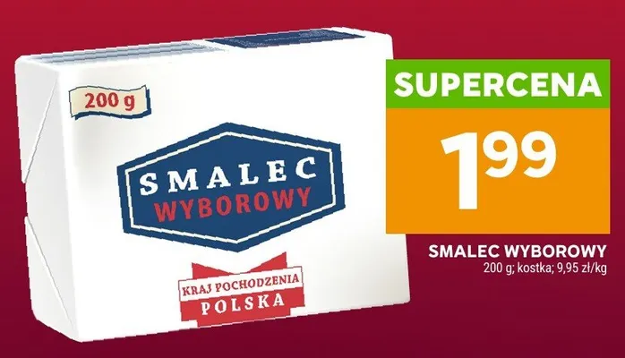 Smalec Wyborowy promocja w Stokrotka