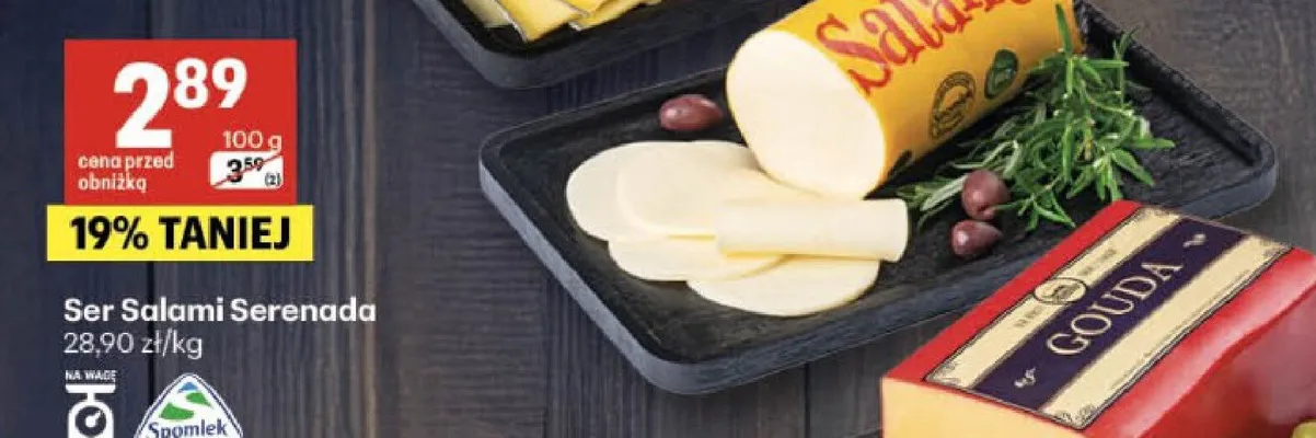 Ser Salami Serenada promocja w Delikatesy Centrum