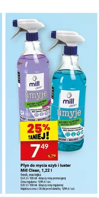 Płyn do mycia szyb i luster Mill Clean Maciejka promocja w Twój Market