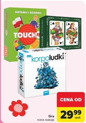 Gra różne rodzaje promocja w Carrefour
