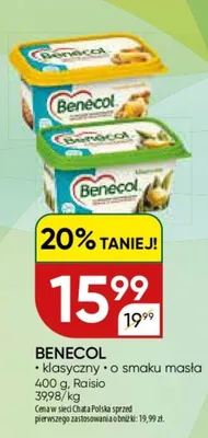 Benecol - klasyczny o smaku masła promocja w Chata Polska