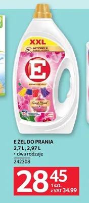 Żel do prania E promocja w Selgros