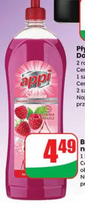 Balsam do mycia naczyń promocja w Dino