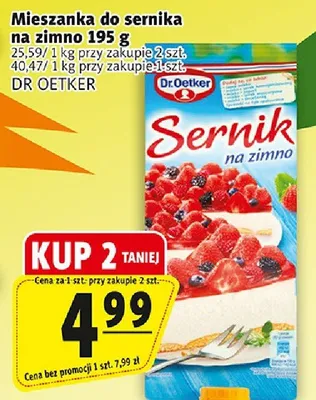 Mieszanka do sernika na zimno promocja w Prim Market