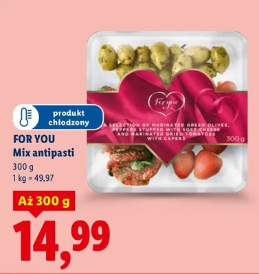 Mix antipasti promocja w Lidl
