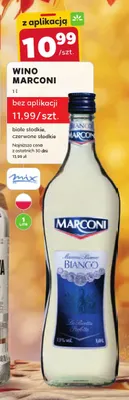 Wino czerwone Marconi słodkie promocja w Stokrotka