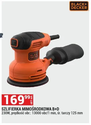 Szlifierka mimośrodkowa B+D promocja w Merkury Market