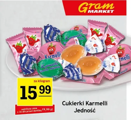 Cukierki Karmelli Jedność promocja w Gram Market
