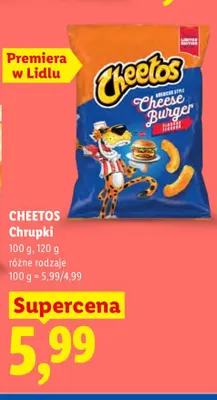 Chrupki Cheetos promocja w Lidl