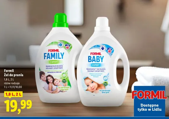 Żel do prania promocja w Lidl
