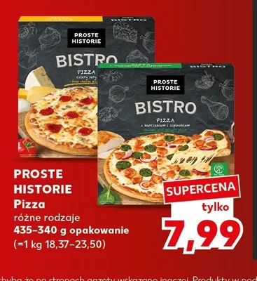 Pizza Proste Historie promocja w Kaufland