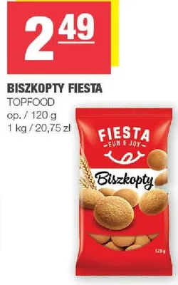 Biszkopty Fiesta promocja w SPAR