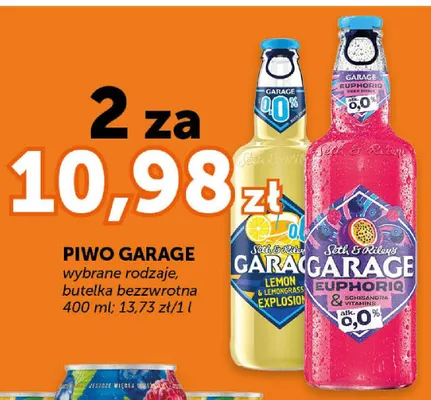 Piwo bezalkoholowe Garage Lemon & Lemongrass Explosion promocja w ABC