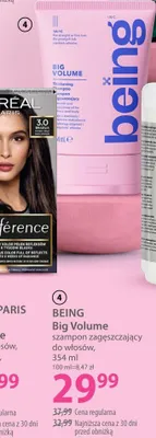 Szampon zagęszczający do włosów Big Volume promocja w Hebe