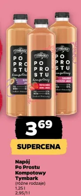Napój Po Prostu Kompotowy różne rodzaje promocja w Netto