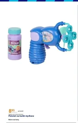 Pistolet na bańki mydlane promocja w Action