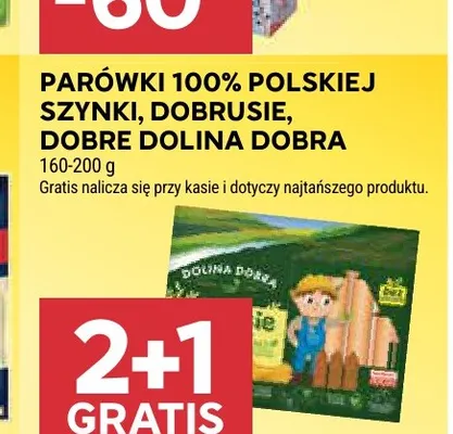 Parówki Dobre Dolina Dobra promocja w Stokrotka