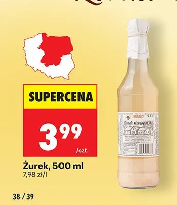 Ocet staropolski promocja w Biedronka