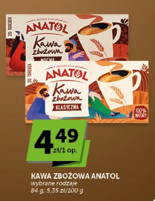 Kawa zbożowa Anatol Mocna promocja w Groszek
