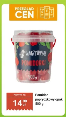 Pomidor papryczkowy 500 g promocja w Biedronka