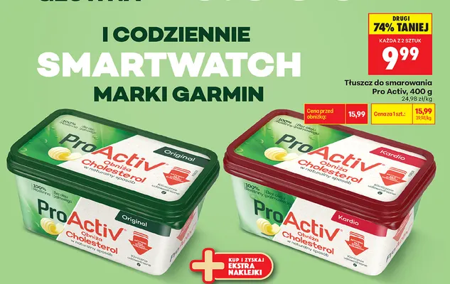 Tłuszcz do smarowania Pro Activ Original promocja w Biedronka