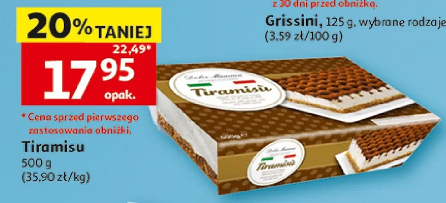 Tiramisu promocja w Auchan