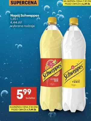 Napój Schweppes Citrus Mix promocja w Delikatesy Centrum