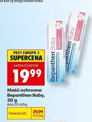 Maść ochronna Bepanthen Baby promocja w Biedronka