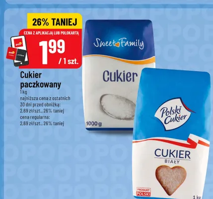 Cukier biały Polski Cukier promocja w POLOmarket