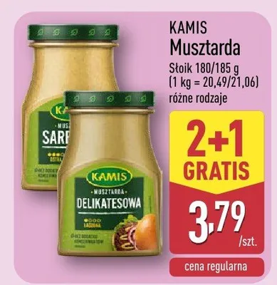Musztarda różne rodzaje promocja w Aldi