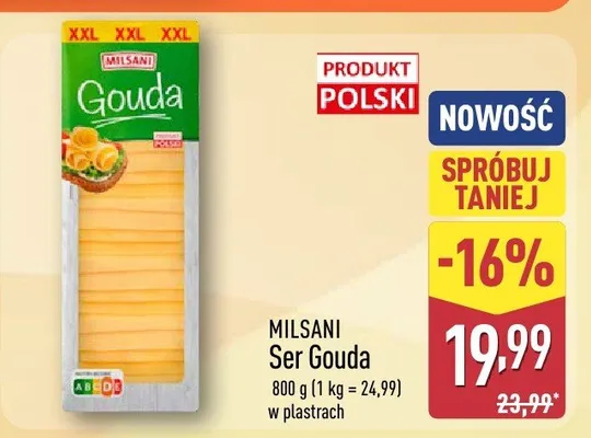 Ser gouda promocja w Aldi