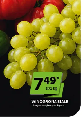 Winogrona białe promocja w Euro Sklep