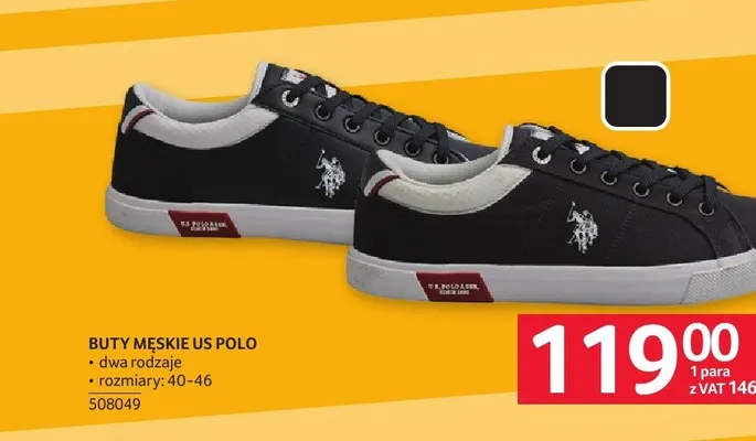 Buty męskie US Polo promocja w Selgros