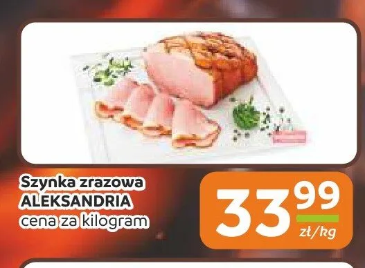 Szynka zrazowa ALEKSANDRIA promocja w Społem Częstochowa