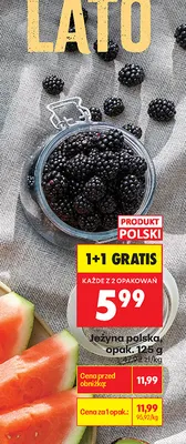 Jeżyna polska promocja w Biedronka