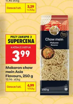 Makaron chow mein Asia Flavours promocja w Biedronka